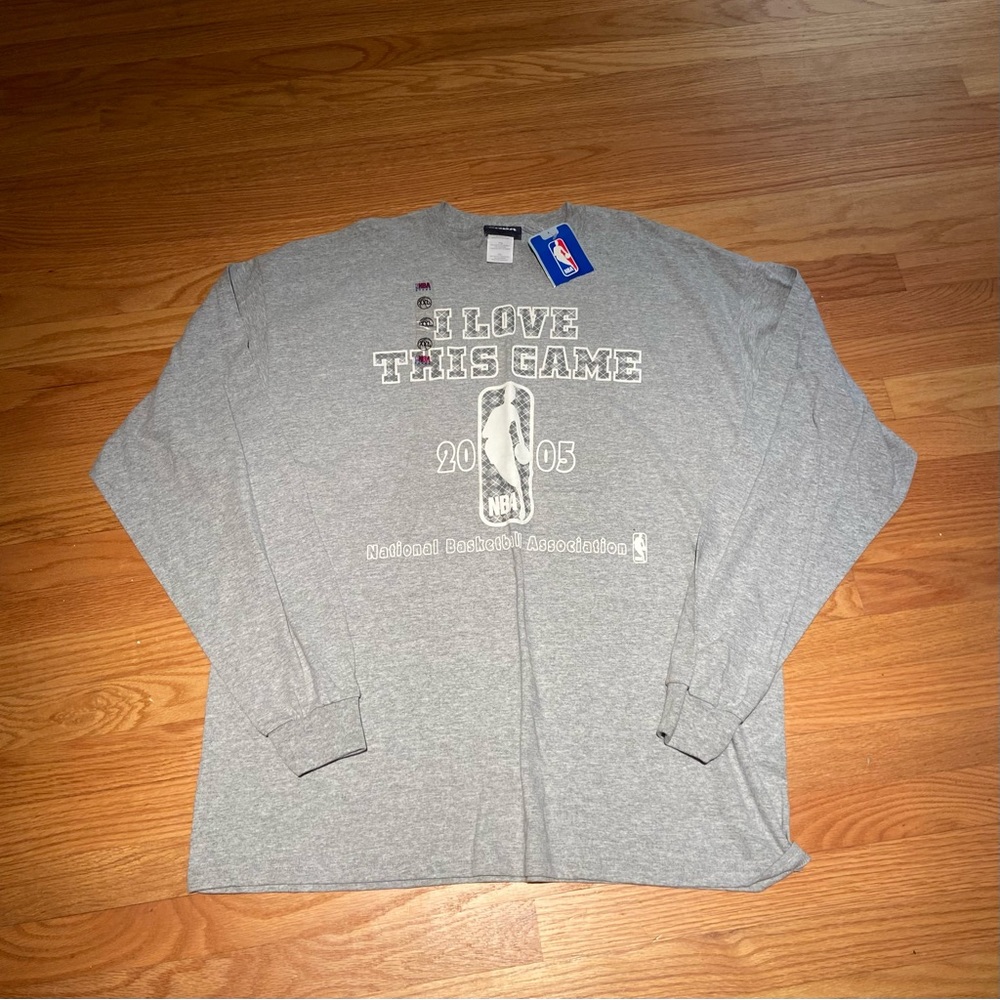 Men’s NWT NBA Long Sleeve Basketball Shirt Size XXL